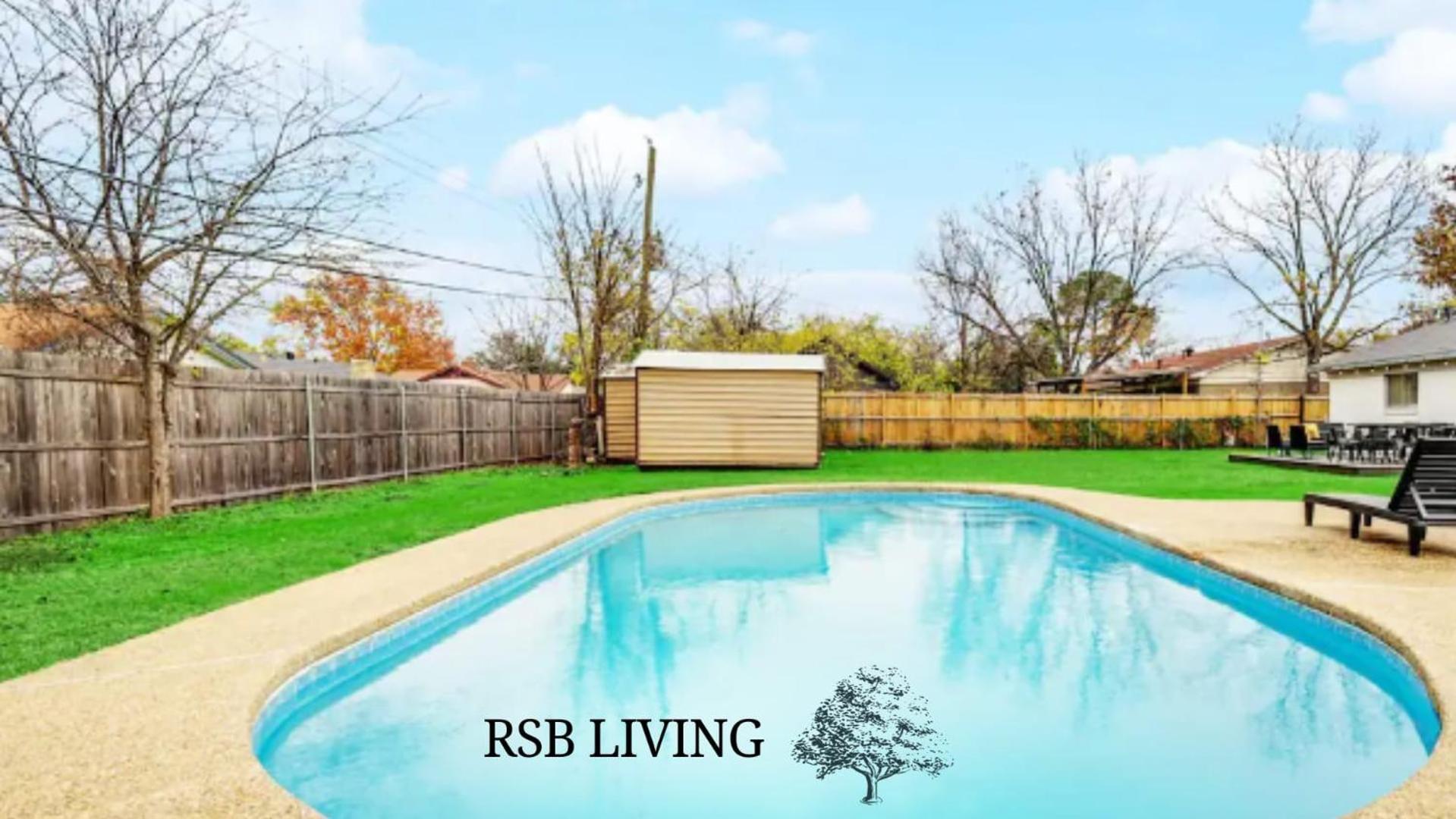 Upscale 3Br 2Ba Cozy Holiday Home With Pool & Grill Норт-Ричленд-Хиллс Экстерьер фото