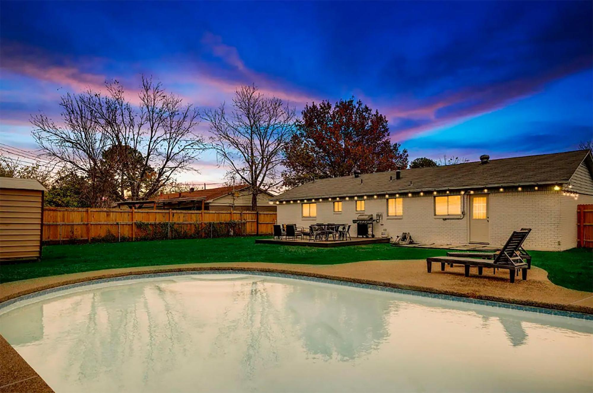 Upscale 3Br 2Ba Cozy Holiday Home With Pool & Grill Норт-Ричленд-Хиллс Экстерьер фото